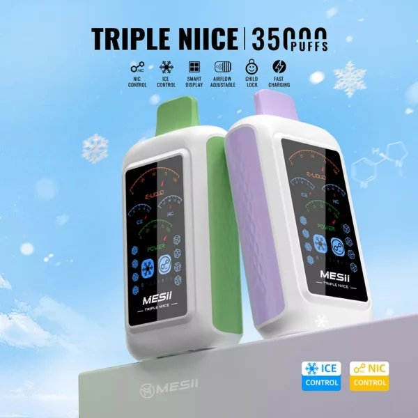 Mesii Triple Niice 35000 (35K) Puffs Disposable Vape