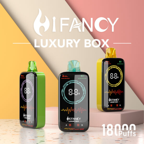 Hifancy Luxury Box 18000 (18K) Puffs Disposable Vape