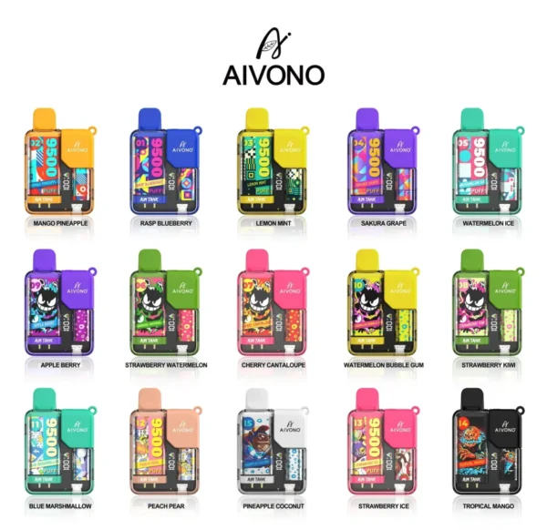 AIVONO AIM TANK 9500 (9.5K)Puffs Disposable Vape