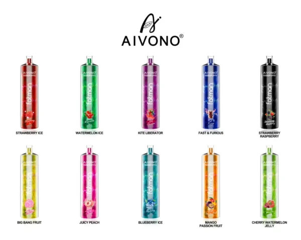 Aivono Fatman Shisha 15000 (15K)Puffs Disposable Vape