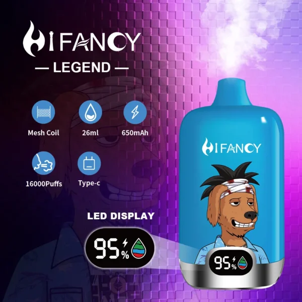 Hifancy Digital Box 16000 (16K) Puffs Disposable Vape