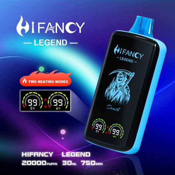 Hifancy Legend 20000 (20K)Puffs Disposable Vape