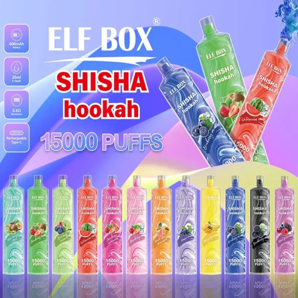 ELF BOX LS15000 (15K) Puffs Disposable Vape