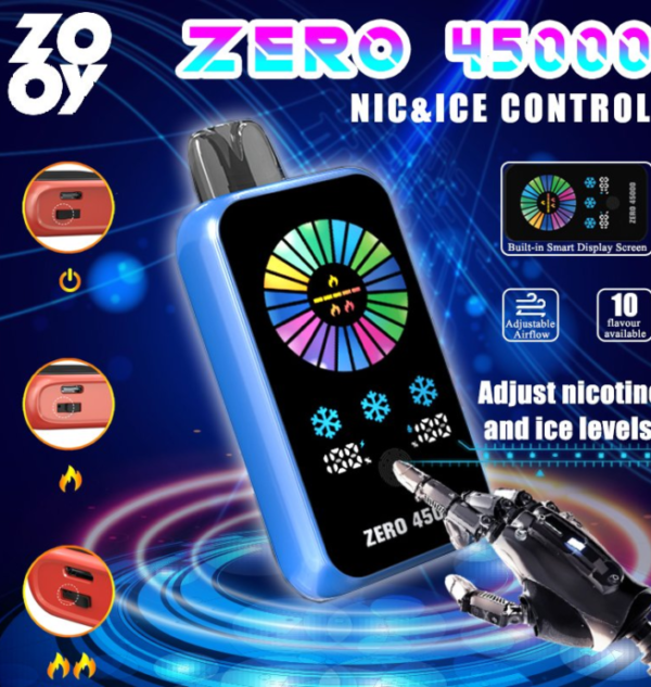 Zooy Zero 45000 (46K) Puffs Disposable Vape