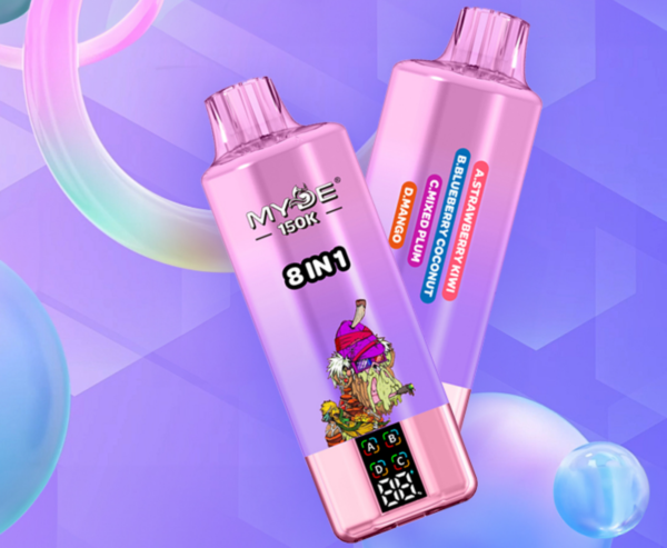 MYDE 8IN1 150000 (150K)Puffs Disposable Vape