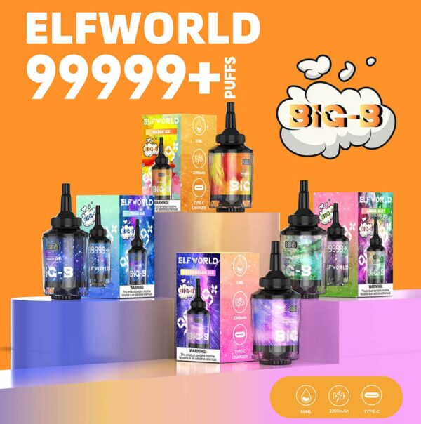 ELf World Big-B 100000 (100K) Puffs Disposable Vape