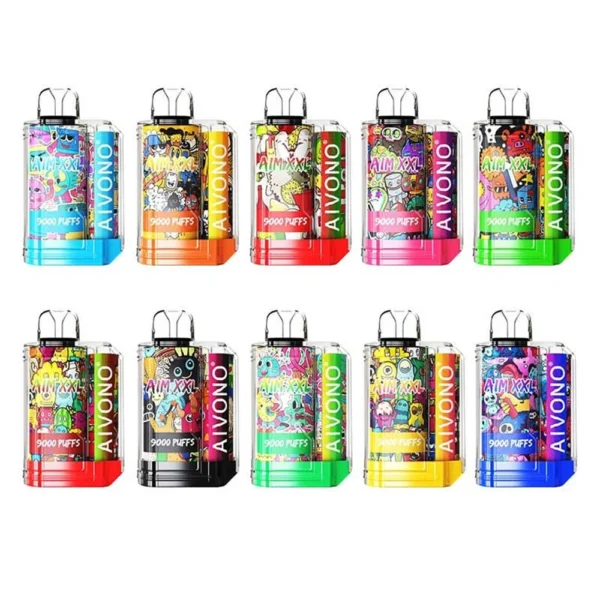 AIVONO AIM XXL 9000 （9K）Puffs Rechargeable Disposable Vape
