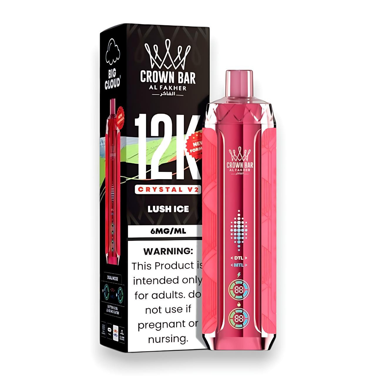 Al_Fakher_Crown_Bar_Crystal_V2_12K_Puff_Disposable-Lush_Ice__65070