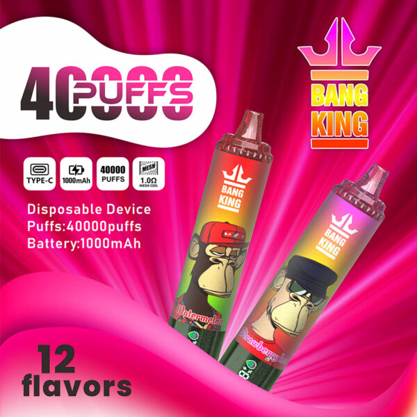 Bang King 40000(40K) Puffs Disposable Vape