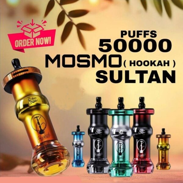 Mosmo Sultan E-Hookah 50000(50K) Puffs DTL Disposable Vape