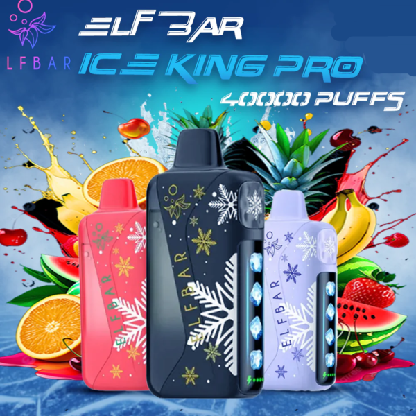 Elf Bar Ice King 40000 (40K) Puffs Disposable Vape
