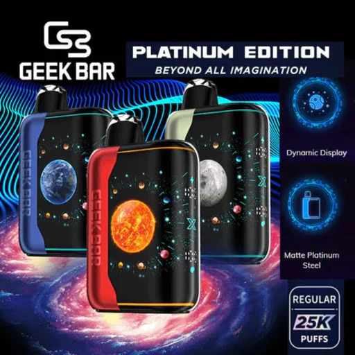 Geek Bar Pulse X 25000 Puffs Platinum Edition Disposable Vape