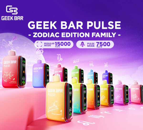 Geek Bar Pulse 15000 (15K) Puffs Disposable Vape