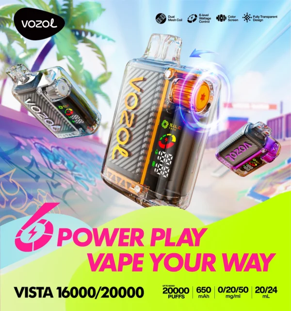 VOZOL Vista 20000 (20K) Puffs Disposable Vape