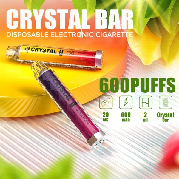 MYDE Crystal Bar 600 Puffs Disposable Vapes