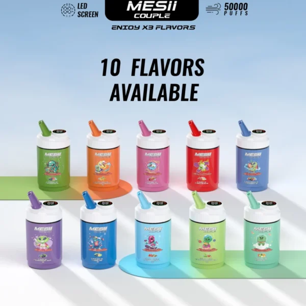 Mesii Couple 50000 (50K) Puffs Disposable Vape