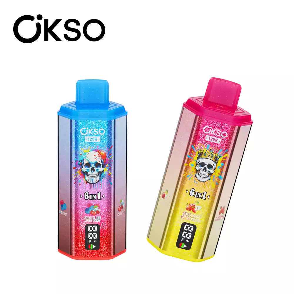 OKSO-6IN1-120k-120000-Puffs-6-Pod-System-Mesh-Coil-Technology-Disposable-Vape-Wholesale-Bulk-Buy-Multi-Options-10 OKSO-6IN1-120k-120000-Puffs-6-Pod-System-Mesh-Coil-Technology-Disposable-Vape-Wholesale-Bulk-Buy-Multi-Options-10