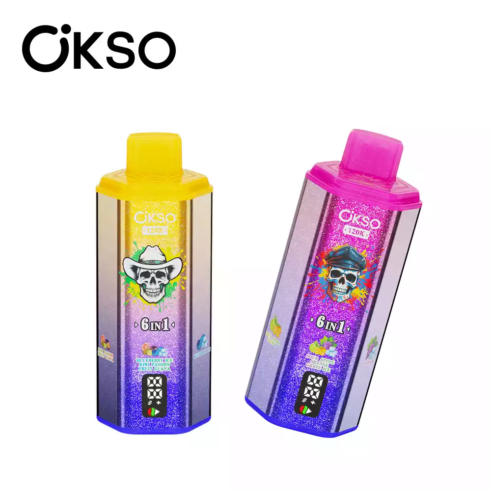 OKSO-6IN1-120k-120000-Puffs-6-Pod-System-Mesh-Coil-Technology-Disposable-Vape-Wholesale-Bulk-Buy-Multi-Options-2 OKSO-6IN1-120k-120000-Puffs-6-Pod-System-Mesh-Coil-Technology-Disposable-Vape-Wholesale-Bulk-Buy-Multi-Options-2