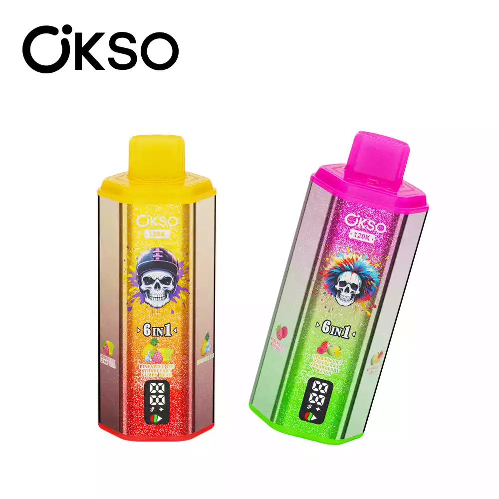 OKSO-6IN1-120k-120000-Puffs-6-Pod-System-Mesh-Coil-Technology-Disposable-Vape-Wholesale-Bulk-Buy-Multi-Options-8 OKSO-6IN1-120k-120000-Puffs-6-Pod-System-Mesh-Coil-Technology-Disposable-Vape-Wholesale-Bulk-Buy-Multi-Options-8