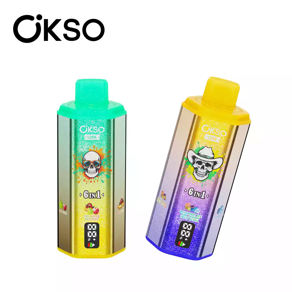 OKSO-6IN1-120k-120000-Puffs-6-Pod-System-Mesh-Coil-Technology-Disposable-Vape-Wholesale-Bulk-Buy-Multi-Options-9 OKSO-6IN1-120k-120000-Puffs-6-Pod-System-Mesh-Coil-Technology-Disposable-Vape-Wholesale-Bulk-Buy-Multi-Options-9