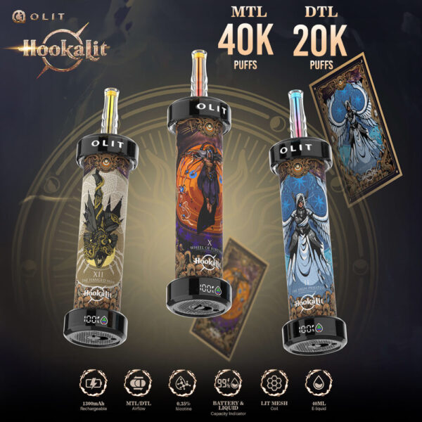 OLIT Hookalit 40000 (40K) Puffs Disposable Vape