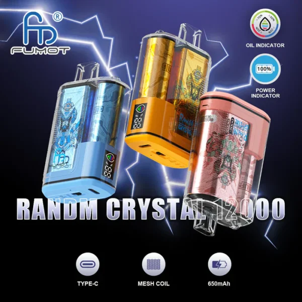 Randm Crystal 12000 (12K) Puffs Disposable Vape