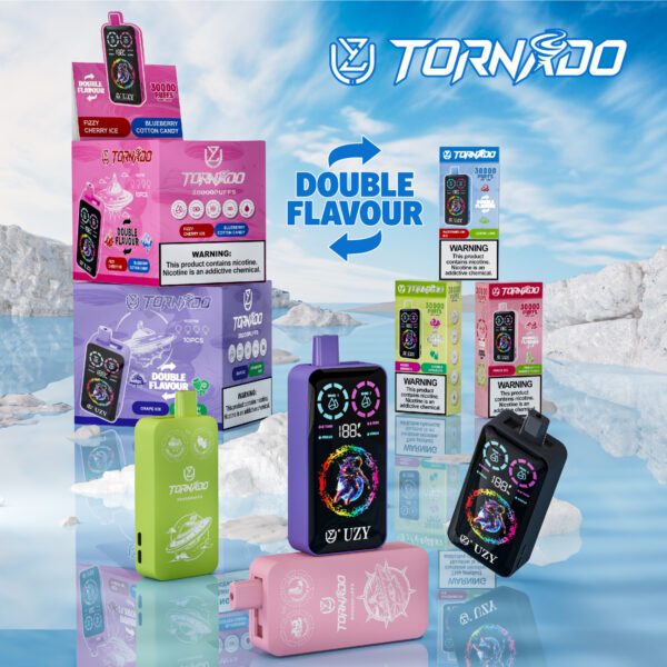 UZY Tornado 30000 (30K) Puffs Disposable Vape