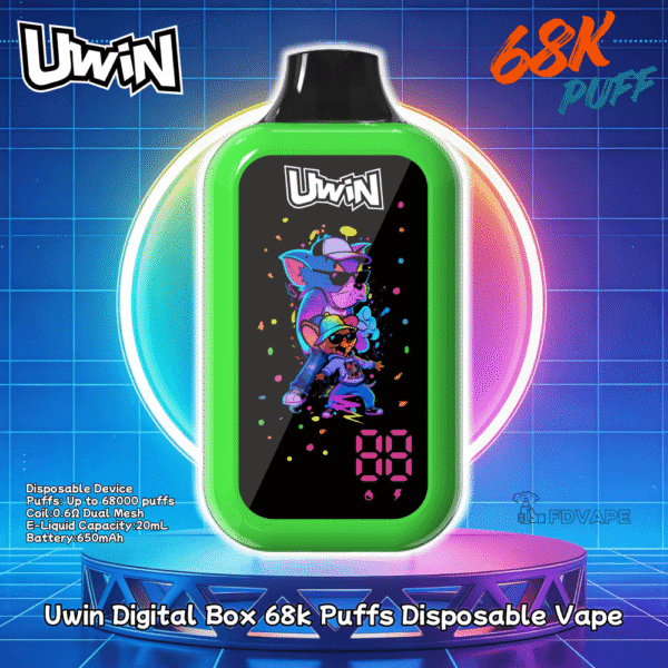 UWIN DIGITAL BOX 68000 (68K) Disposable Vape