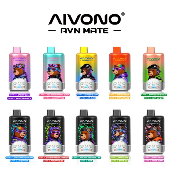 AIVONO AVN MATE 120000(120k) Puffs 2 In 1Disposable Vape