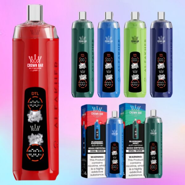 Al Fakher Crystal 8000（8K）Puffs Dual Modes Disposable Vape