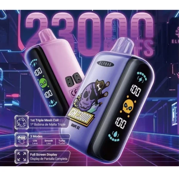 Elf Bar GH 23000 (23K) Puffs Disposable Vape
