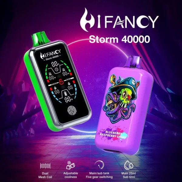 Hifancy Storm 40000 (40K) Puffs Disposable Vape