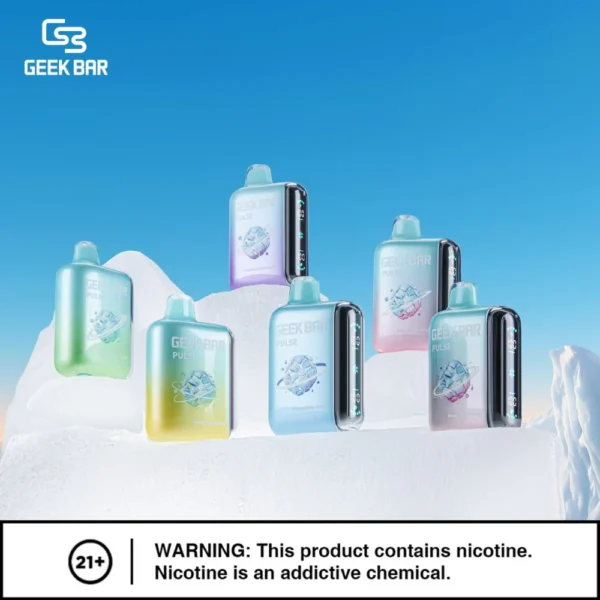 Geek Bar Pulse 15000 (15K) Puffs Frozen Edition Disposable Vape