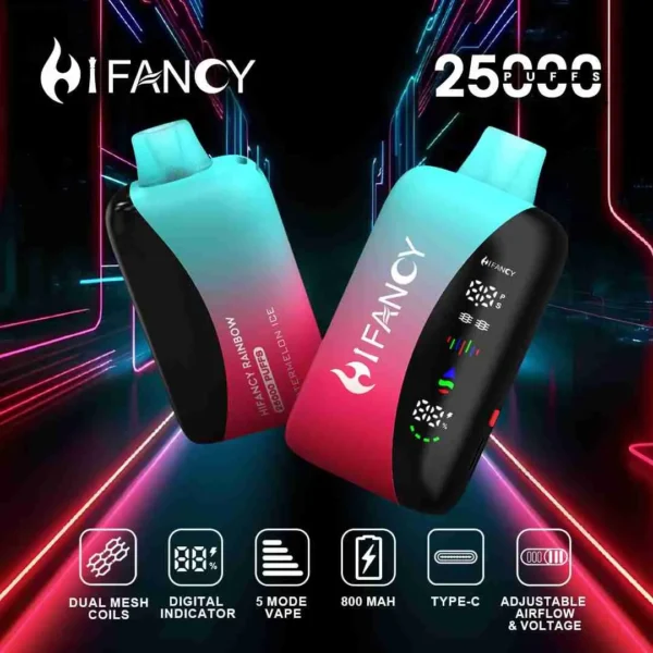 Hifancy Rainbow 25000 (25K) Puffs Disposable Vape