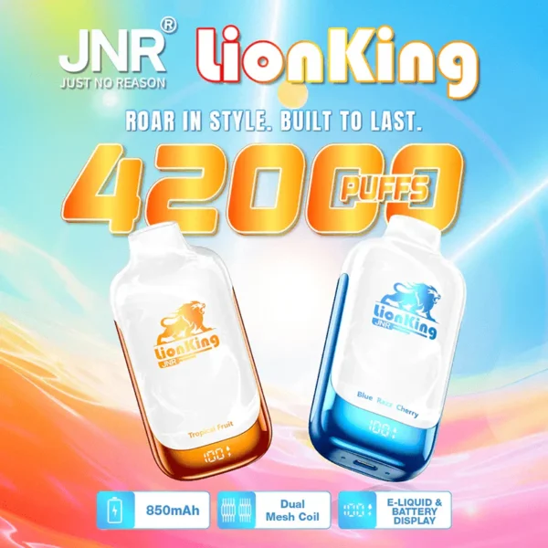 JNR LionKing 42000 (42K) Puffs Disposable Vape