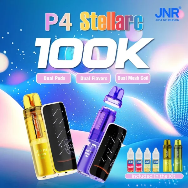 JNR P4 Stellarc 100000 (100K) Disposable Vape