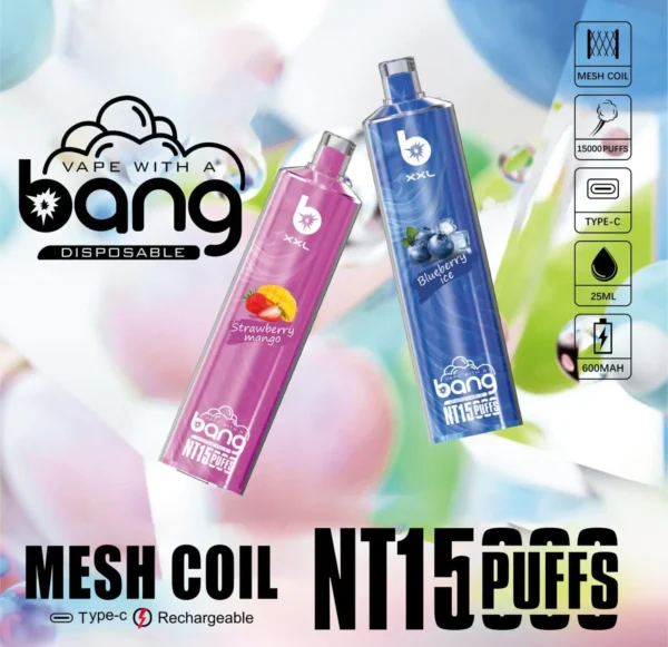 Bang Shisha XXL 15000 (15K) Puffs  Disposable Vape