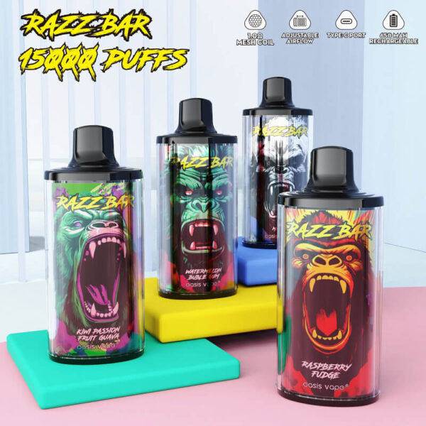 Razz Bar 15000 (15K) Puffs Disposable Vape