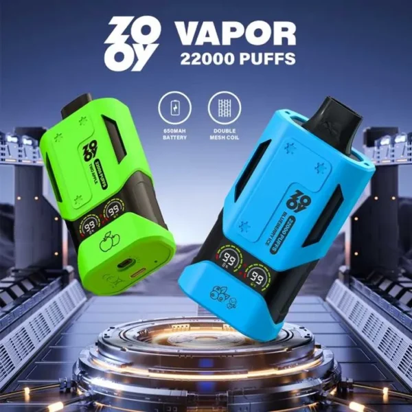 Zooy Vapor 22000 （22K）Puffs Disposable Vape