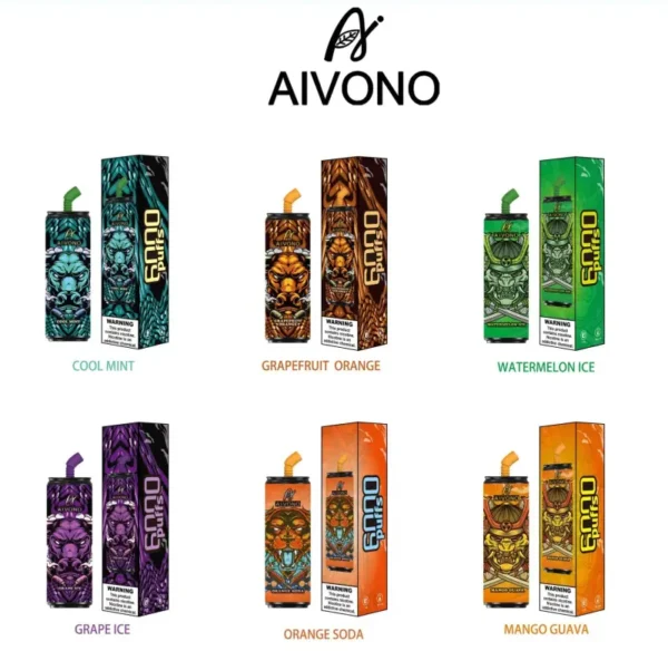 AIVONO Winner 6000 (6K) Puffs Disposable Vape