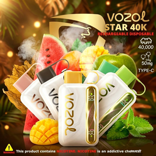 Vozol Star 40000 (40K) Puffs Disposable Vape